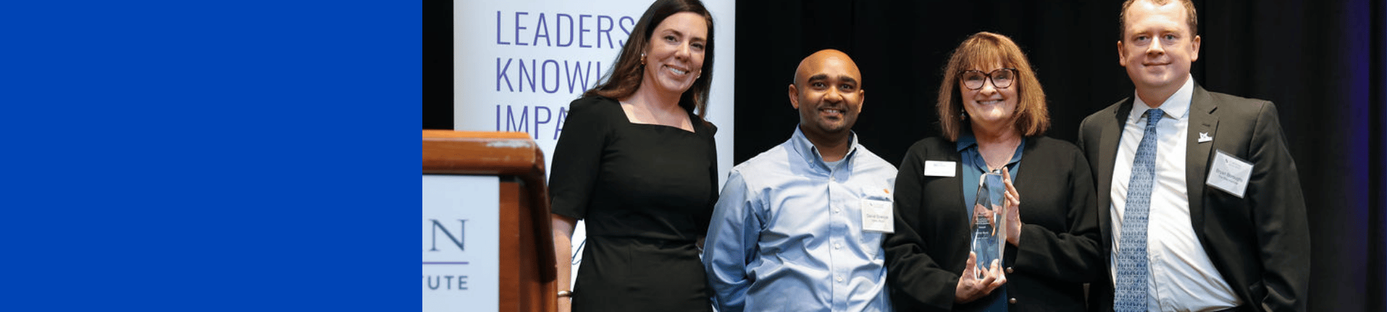 United Way representatives pose after receiving the What Works SC award