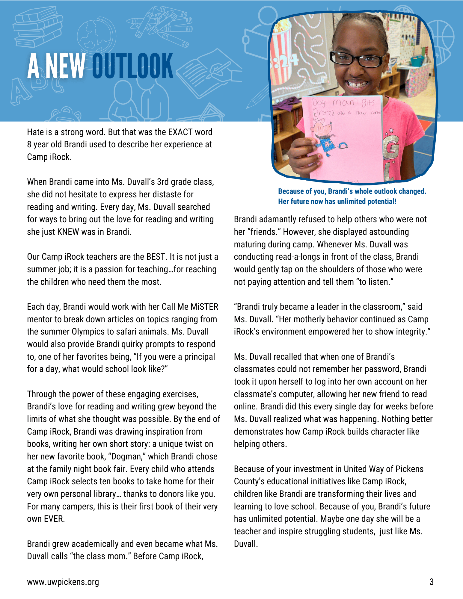 Camp iRock report p 3