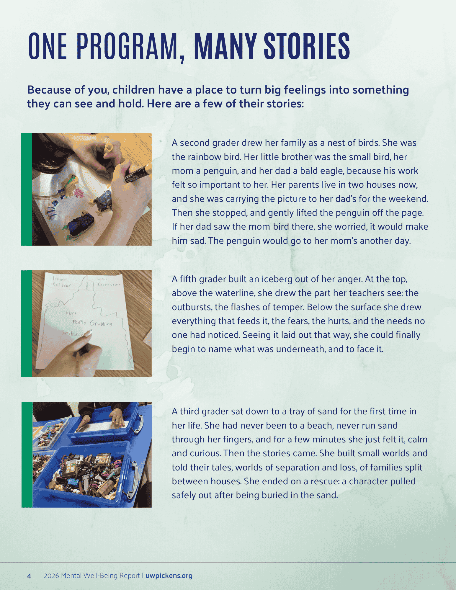 Mental Well-Being Impact Report page 4
