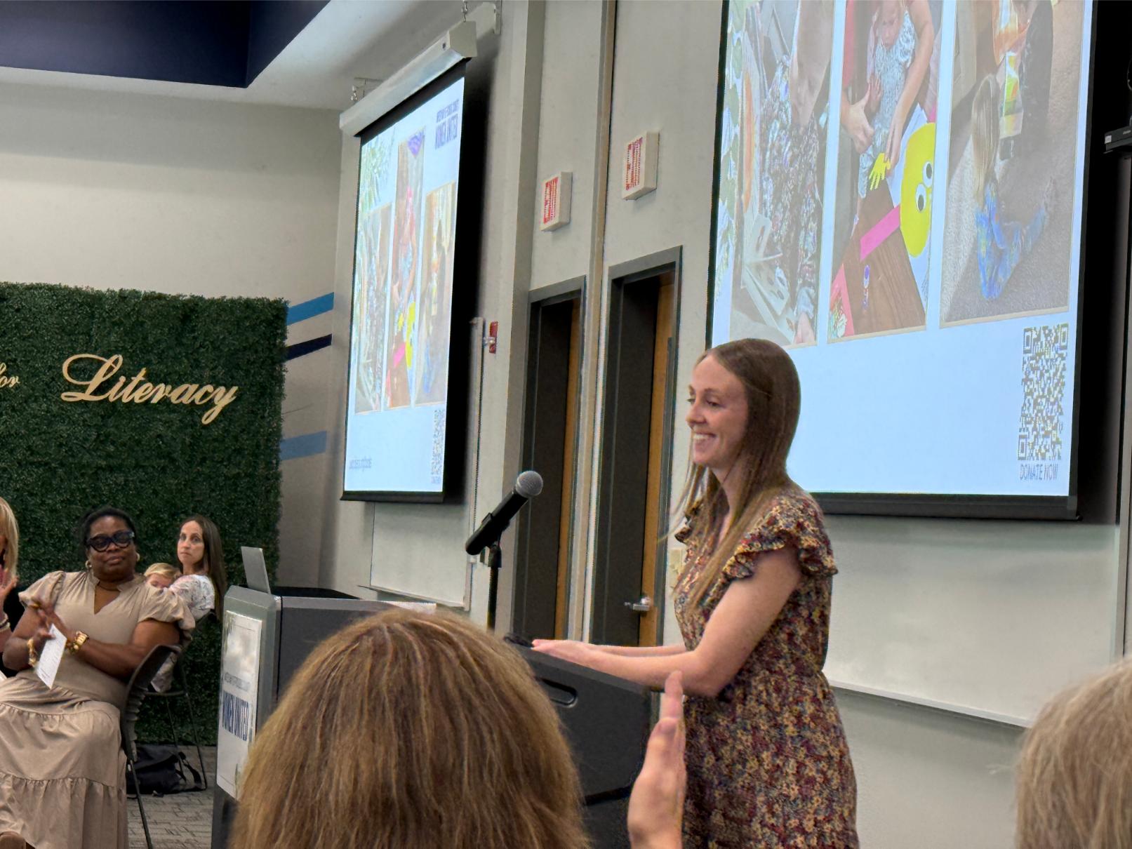 Preschool Pages mother speaking