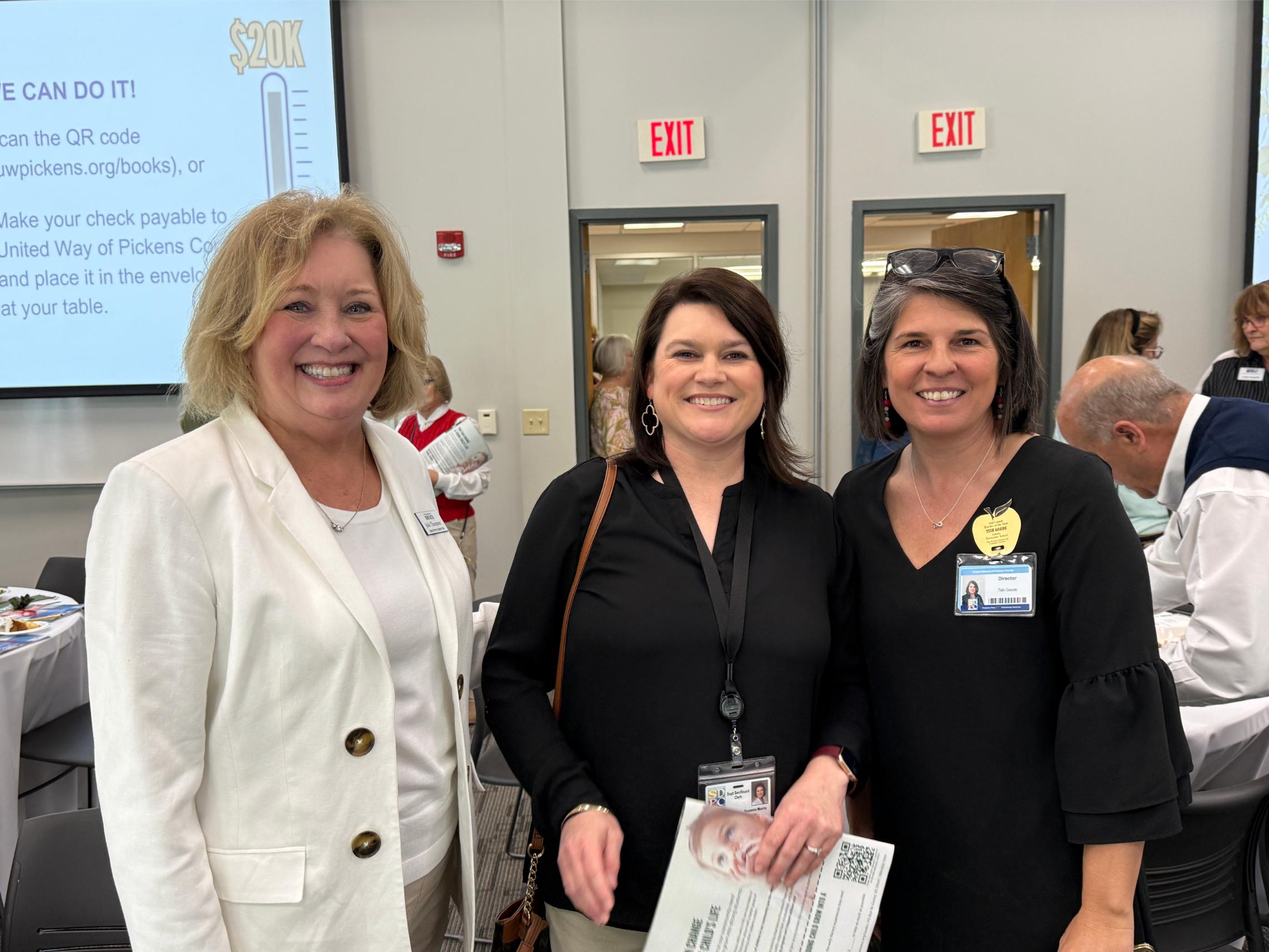 group of women posing