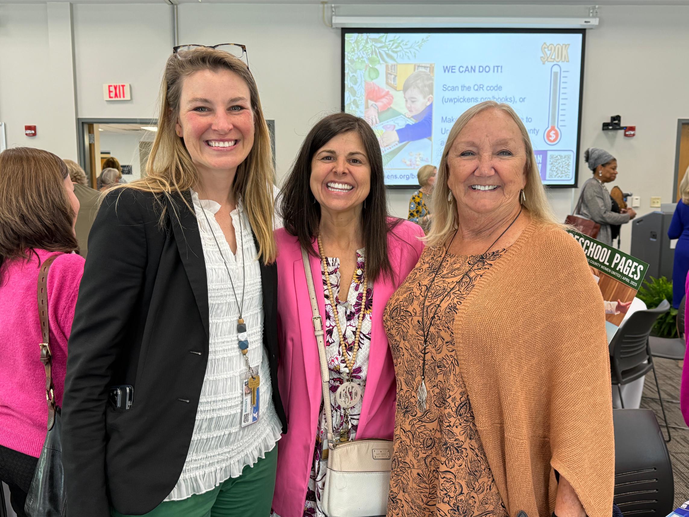 group of women posing