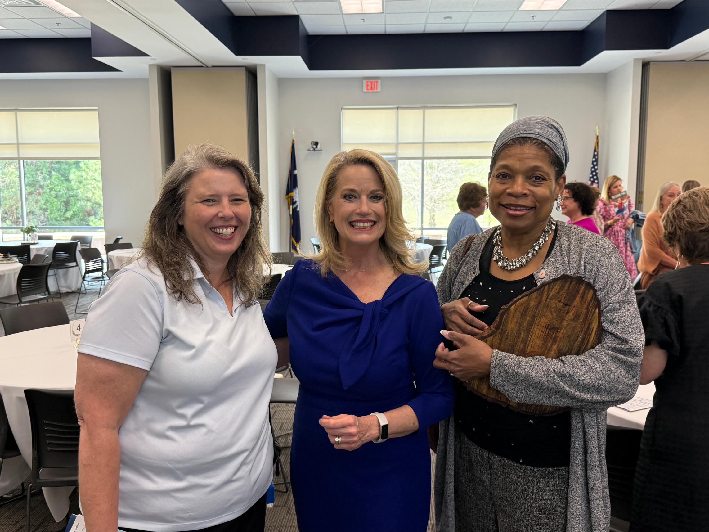 group of women posing
