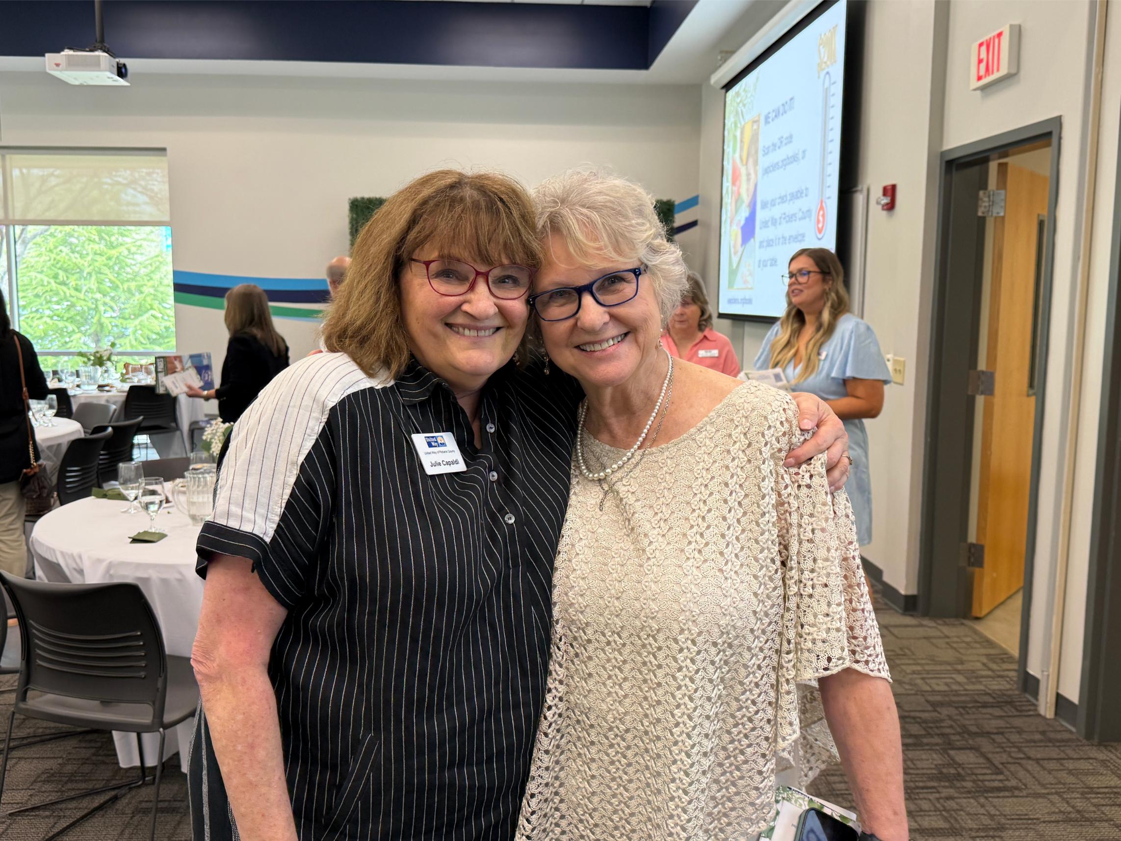 group of women posing