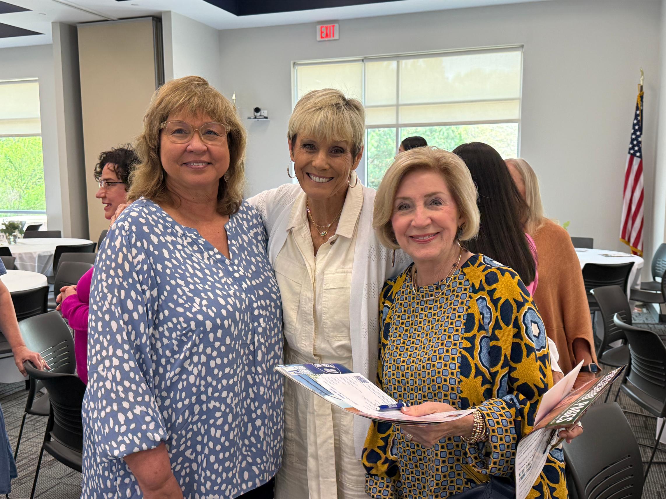 group of women posing