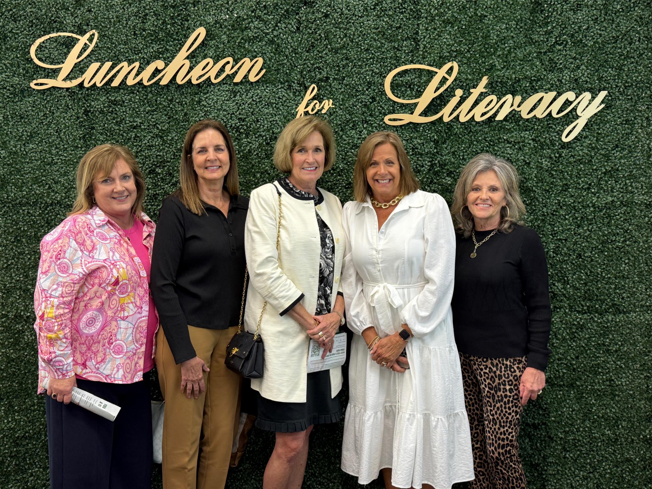 group of women posing