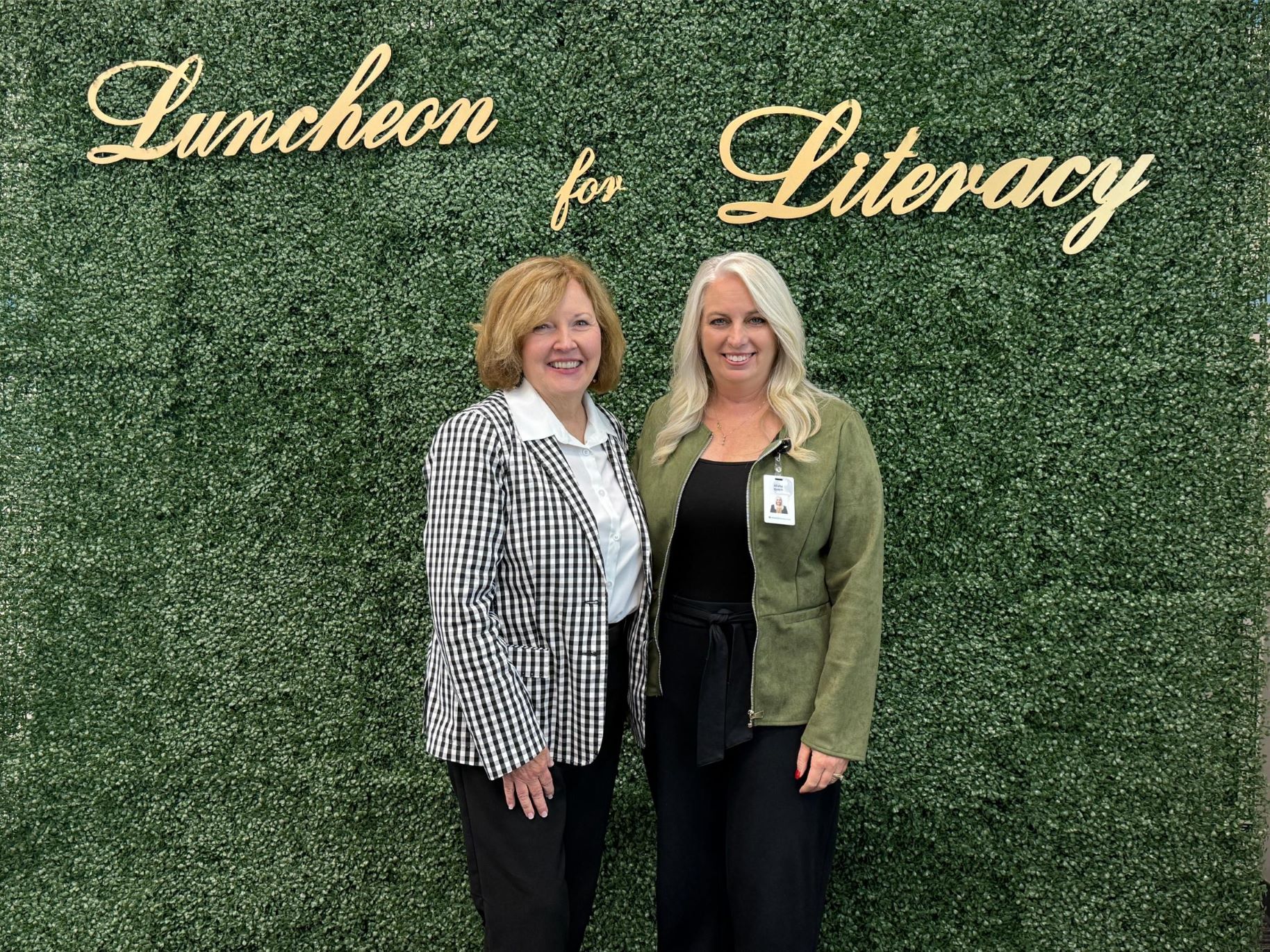 group of women posing
