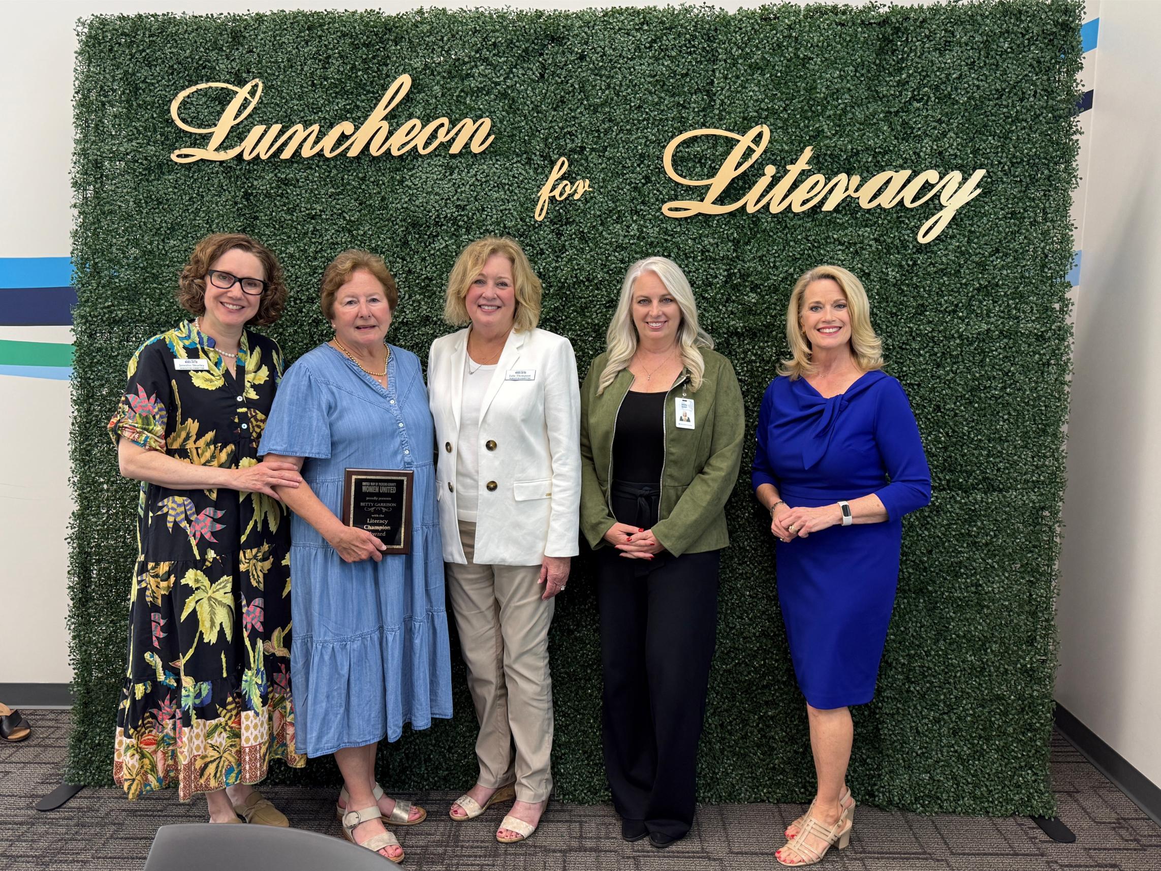 group of women posing