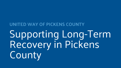 Supporting Long-Term Recovery in Pickens County