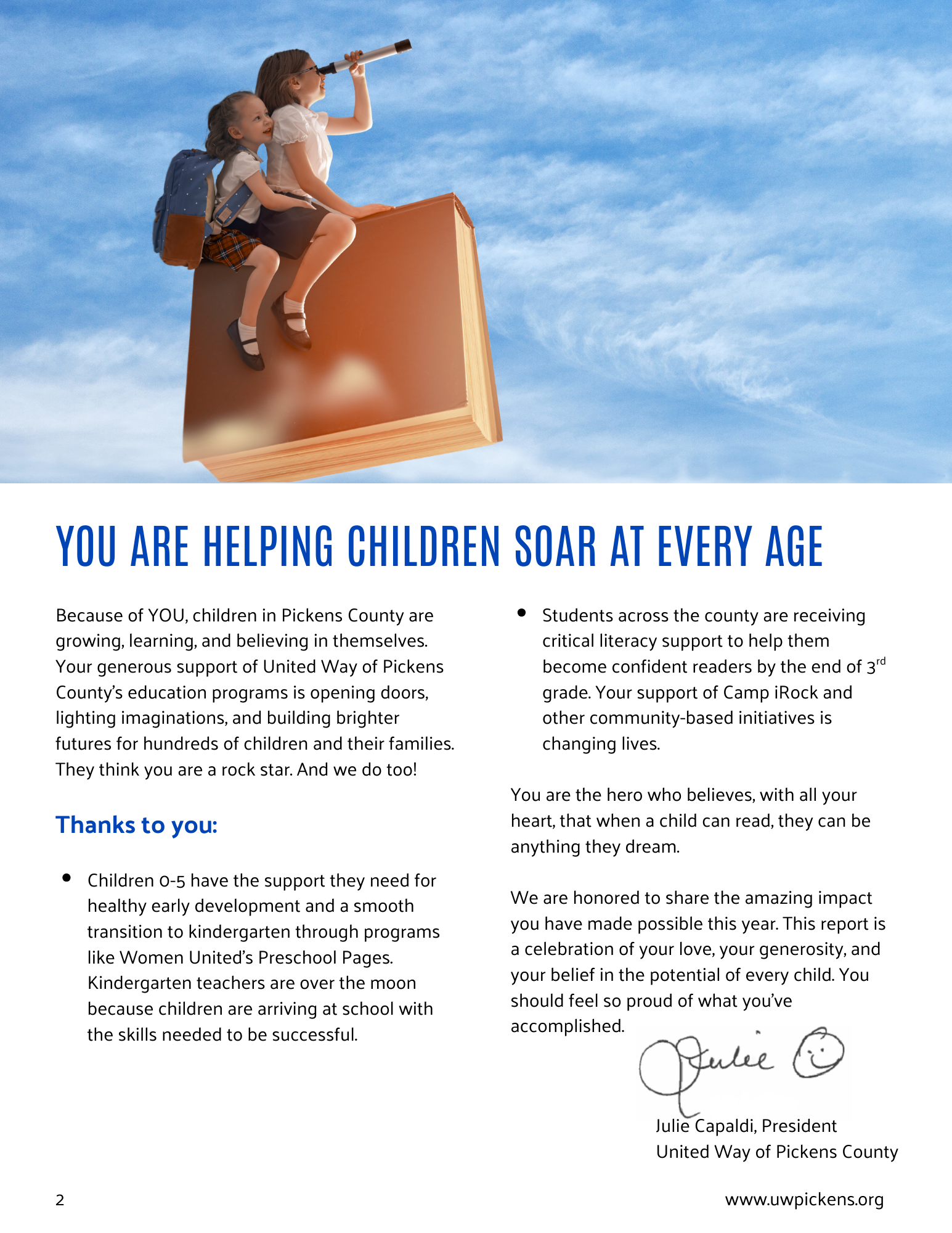 2025 Education Report page 2