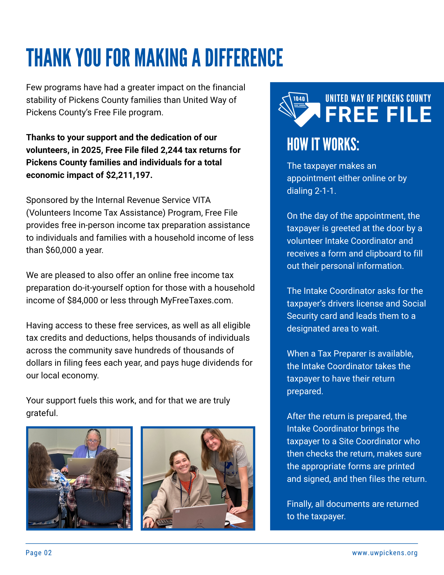 Free File Report 2025 Page 2