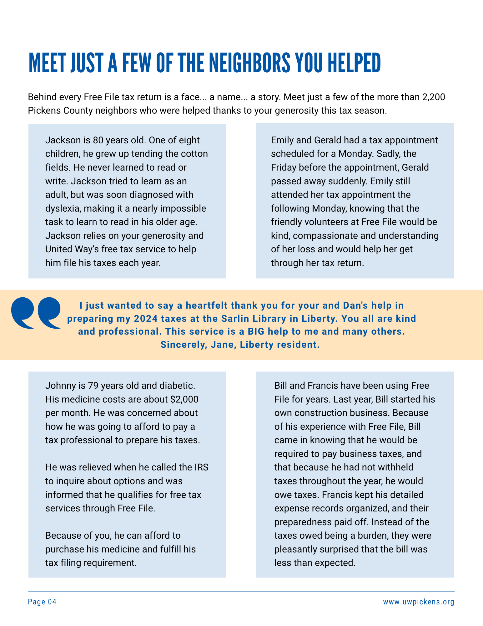 Free File Report 2025 Page 4