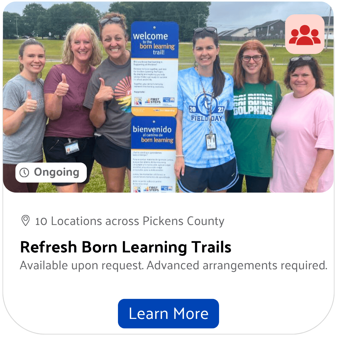 Born Learning Trail Refresh volunteer opportunity