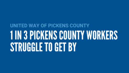 1 in 3 Pickens County workers struggle to get by